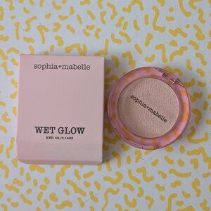 sophia + mabelle Wet Glow Highlighter in Frost Bite